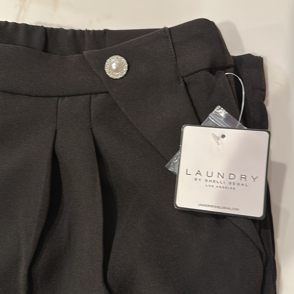 Laundry By Shelli Segal Black Trousers - Picture 4 of 6